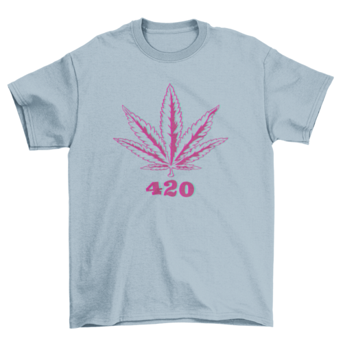 420 Hemp Leaf T-shirt