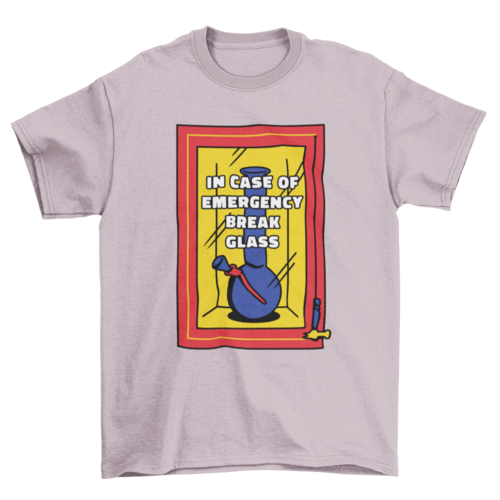 Emergency bong t-shirt