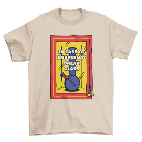 Emergency bong t-shirt